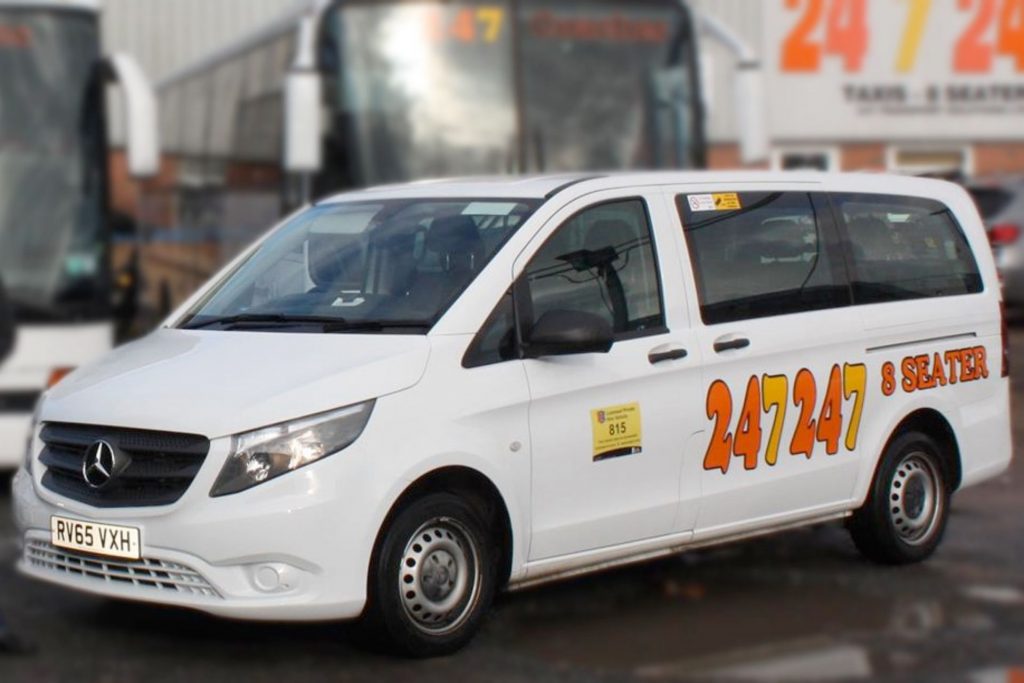 247 Taxis Mercedes Vito 8-seater MPV